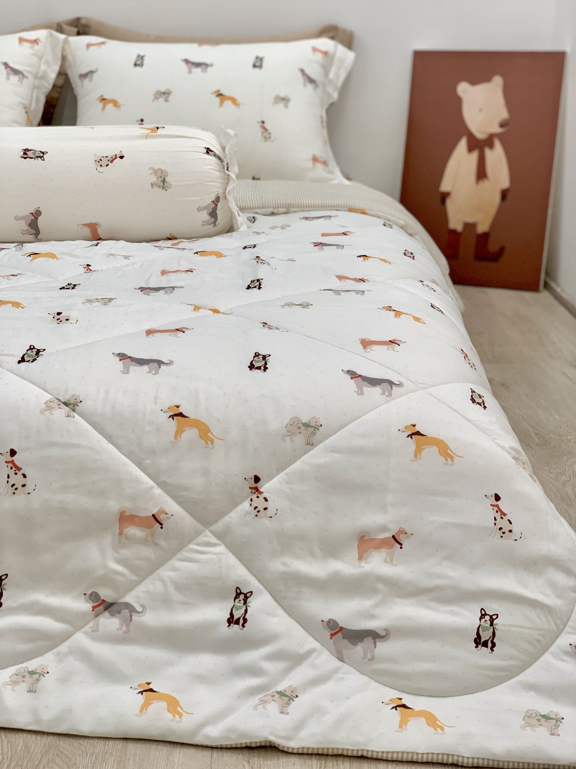 Bộ chăn ga gối Modal Hàn Quốc Bộ chăn ga gối Modal Hàn Quốc Lulaby Bedding