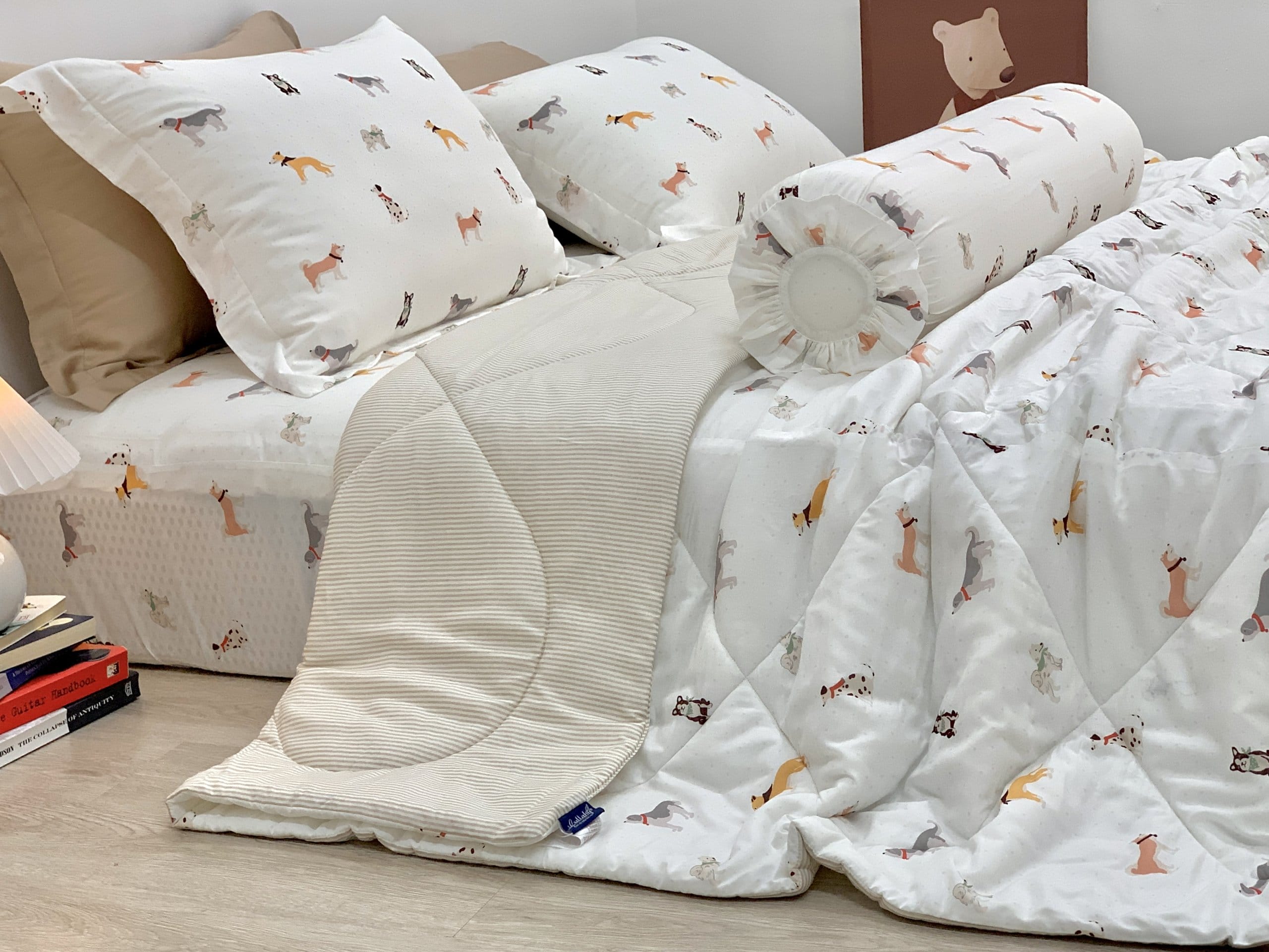 Bộ chăn ga gối Modal Hàn Quốc Bộ chăn ga gối Modal Hàn Quốc Lulaby Bedding