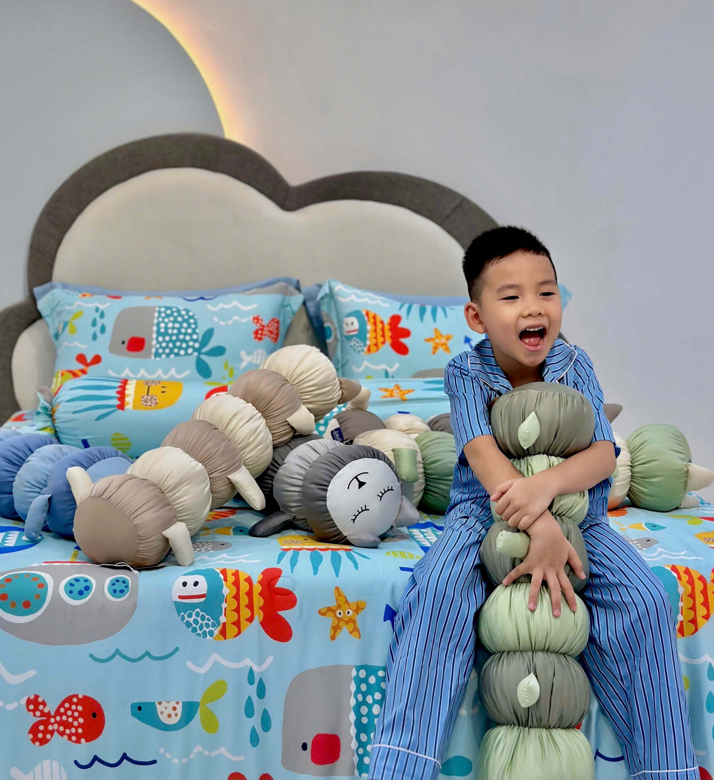 Gối ôm con sâu cho bé - Lullaby Bedding Gối ôm con sâu cho bé - Lullaby Bedding