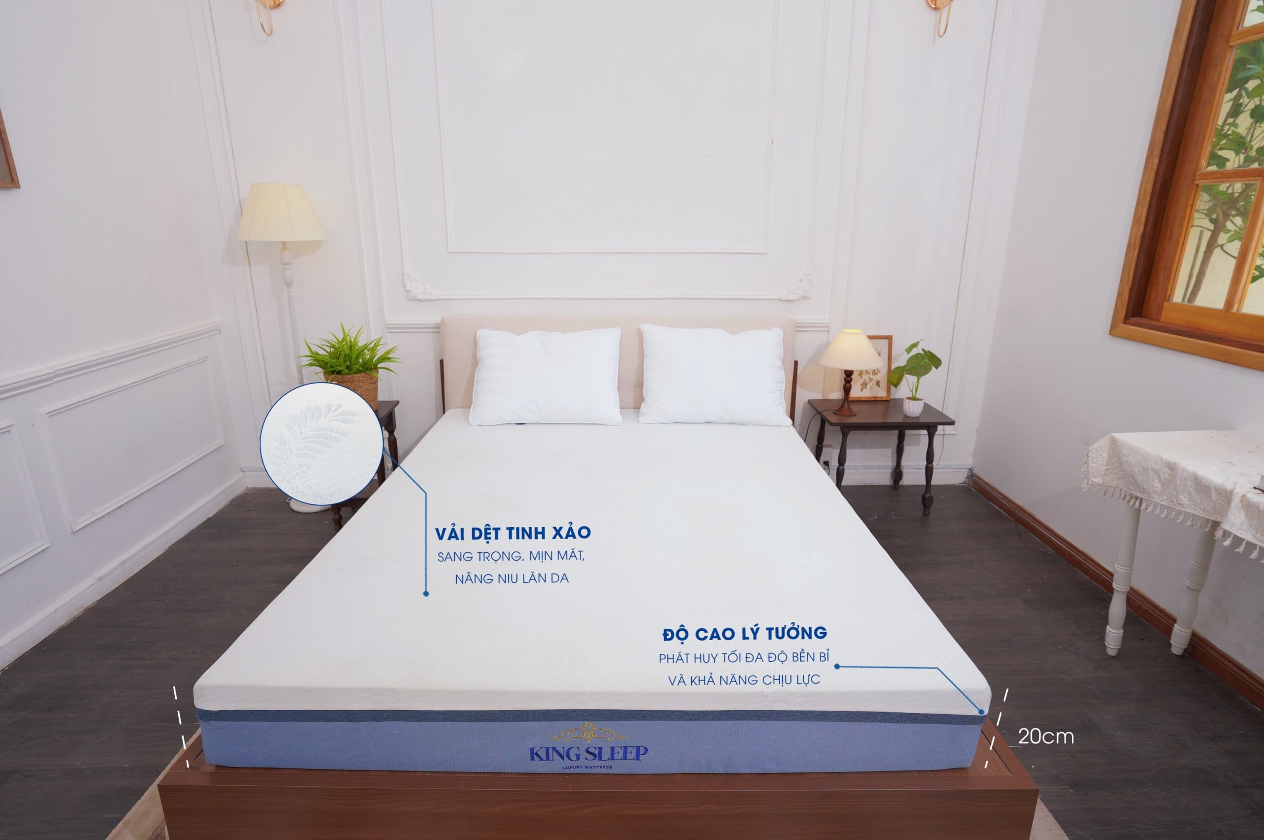Lullaby Bedding | Nệm foam KIing Sleep | Nệm Nha Trang | Nệm cao cấp | Nệm Khánh Hoà