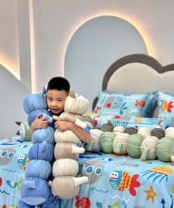 Gối ôm con sâu cho bé - Lullaby Bedding