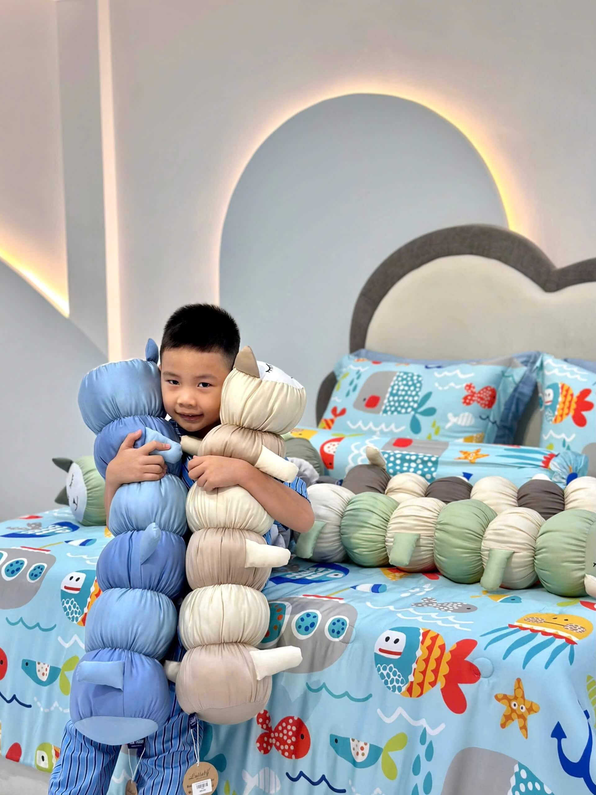Gối ôm con sâu cho bé - Lullaby Bedding Gối ôm con sâu cho bé - Lullaby Bedding