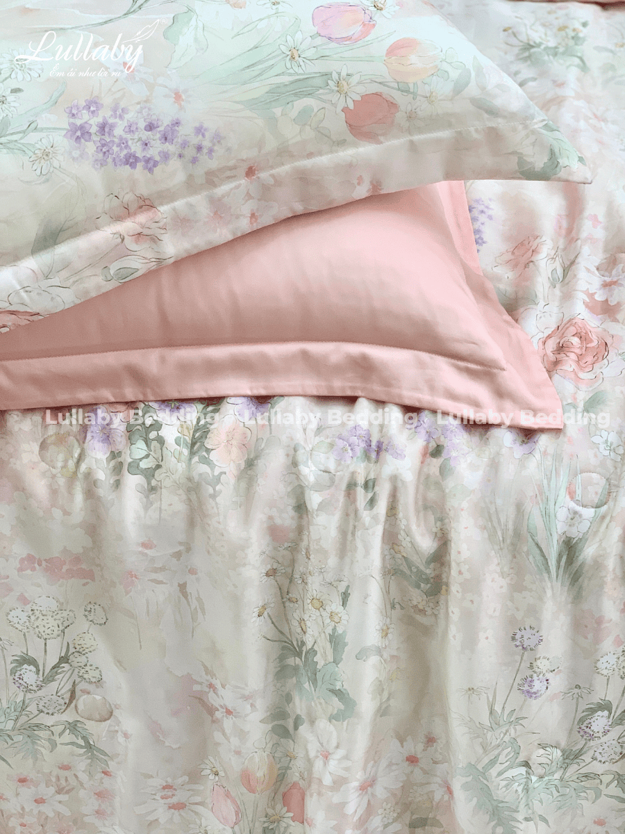 Chăn ga gối Tencel 60S Hoa Dại| Lullaby Bedding Chăn ga gối Tencel 60S Hoa Dại| Lullaby Bedding
