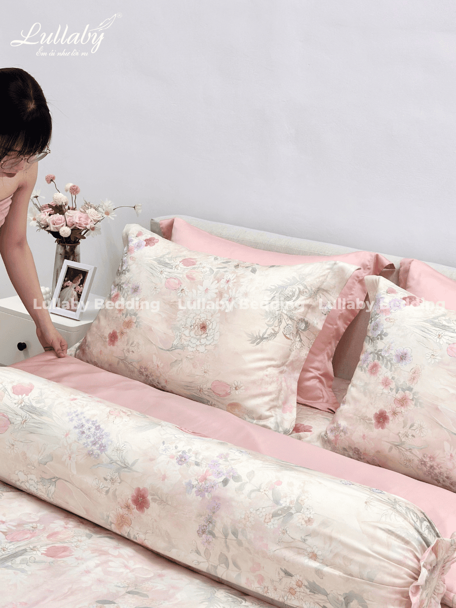 Chăn ga gối Tencel 60S Hoa Dại| Lullaby Bedding Chăn ga gối Tencel 60S Hoa Dại| Lullaby Bedding