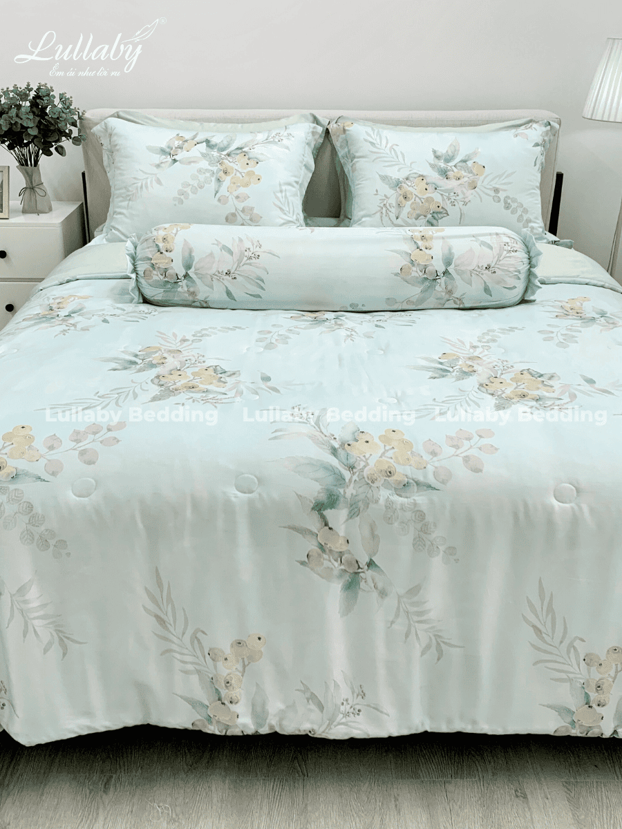 Chăn ga gối Tencel 60S Bạch Đàn | Lullaby Bedding Chăn ga gối Tencel 60S Bạch Đàn | Lullaby Bedding