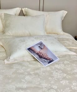 Chăn ga gối Tencel dệt kim - Golden Vows| Lullaby Bedding
