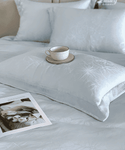 Chăn ga gối Tencel dệt kim - Mint Breeze | Lullaby Bedding