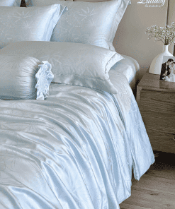 Chăn ga gối Tencel dệt kim - Mint Breeze | Lullaby Bedding