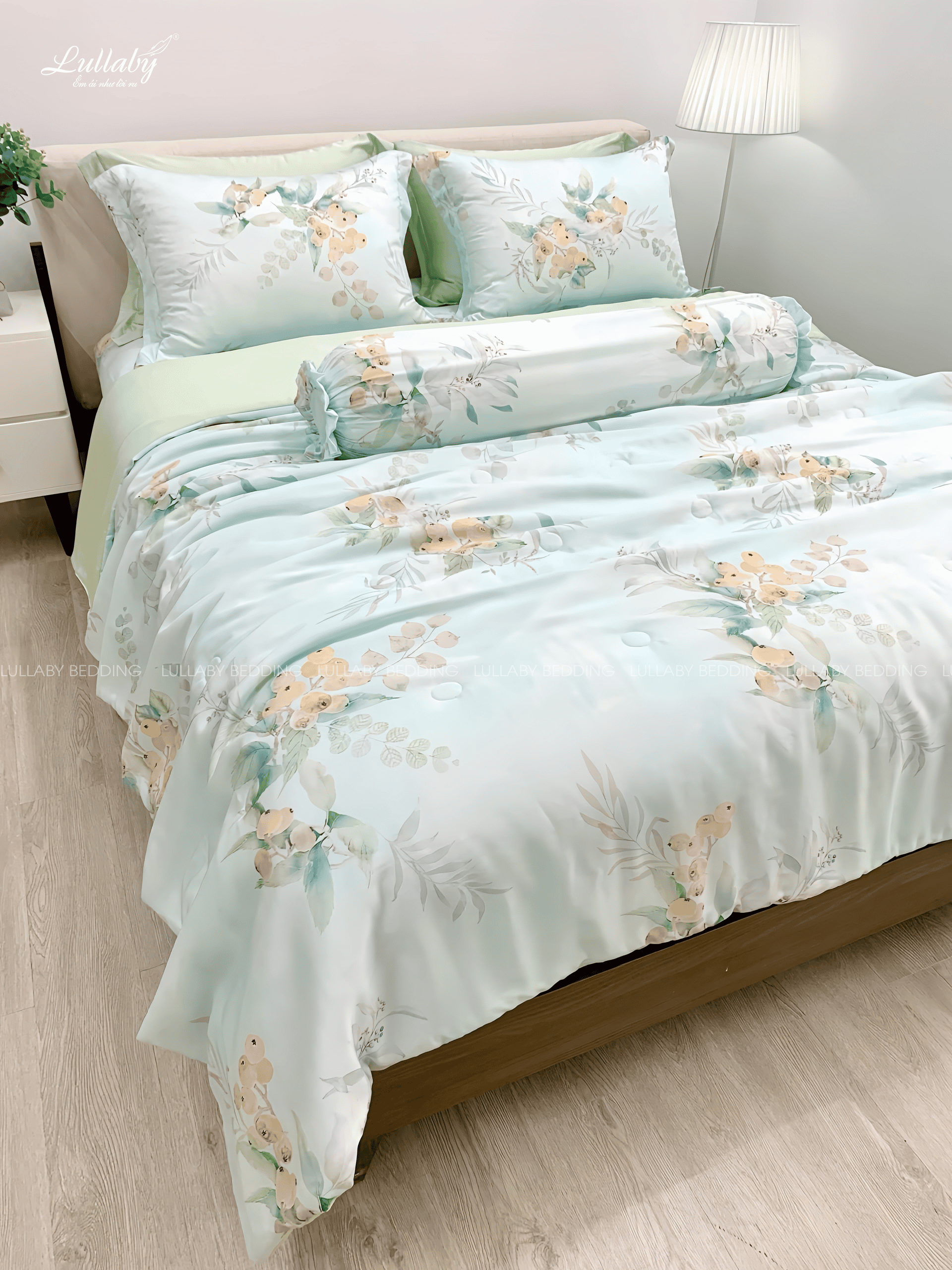 Chăn ga gối Tencel 60S Bạch Đàn | Lullaby Bedding copy Chăn ga gối Tencel 60S Bạch Đàn | Lullaby Bedding
