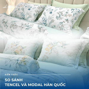 So sánh Tencel và Modal Hàn Quốc | Lullaby Bedding