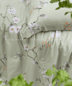 Chăn ga gối Tencel 40S Chồi Biếc | Lullaby Bedding