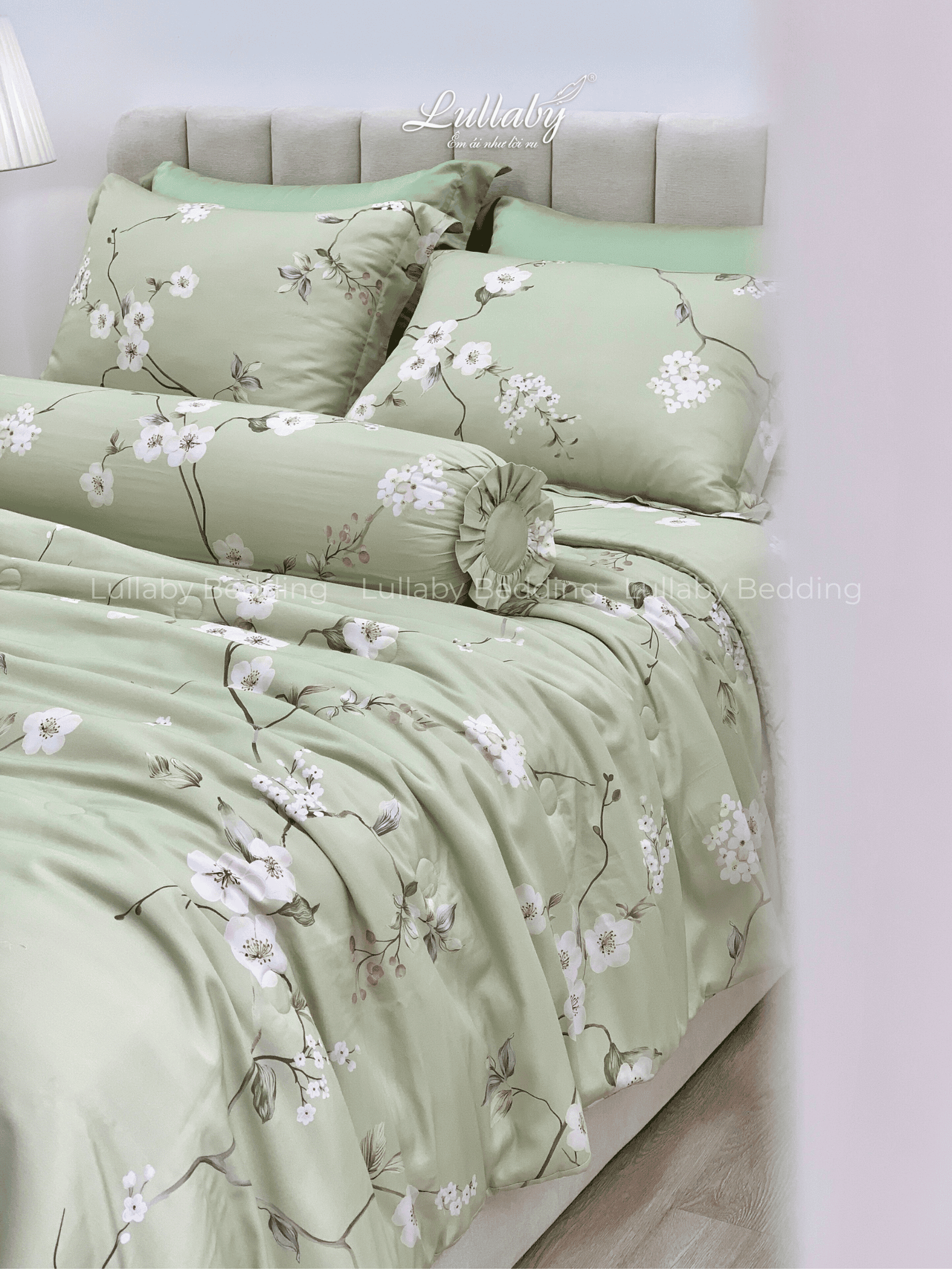 Chăn ga gối Tencel 40S Chồi Biếc | Lullaby Bedding Chăn ga gối Tencel 40S Chồi Biếc | Lullaby Bedding