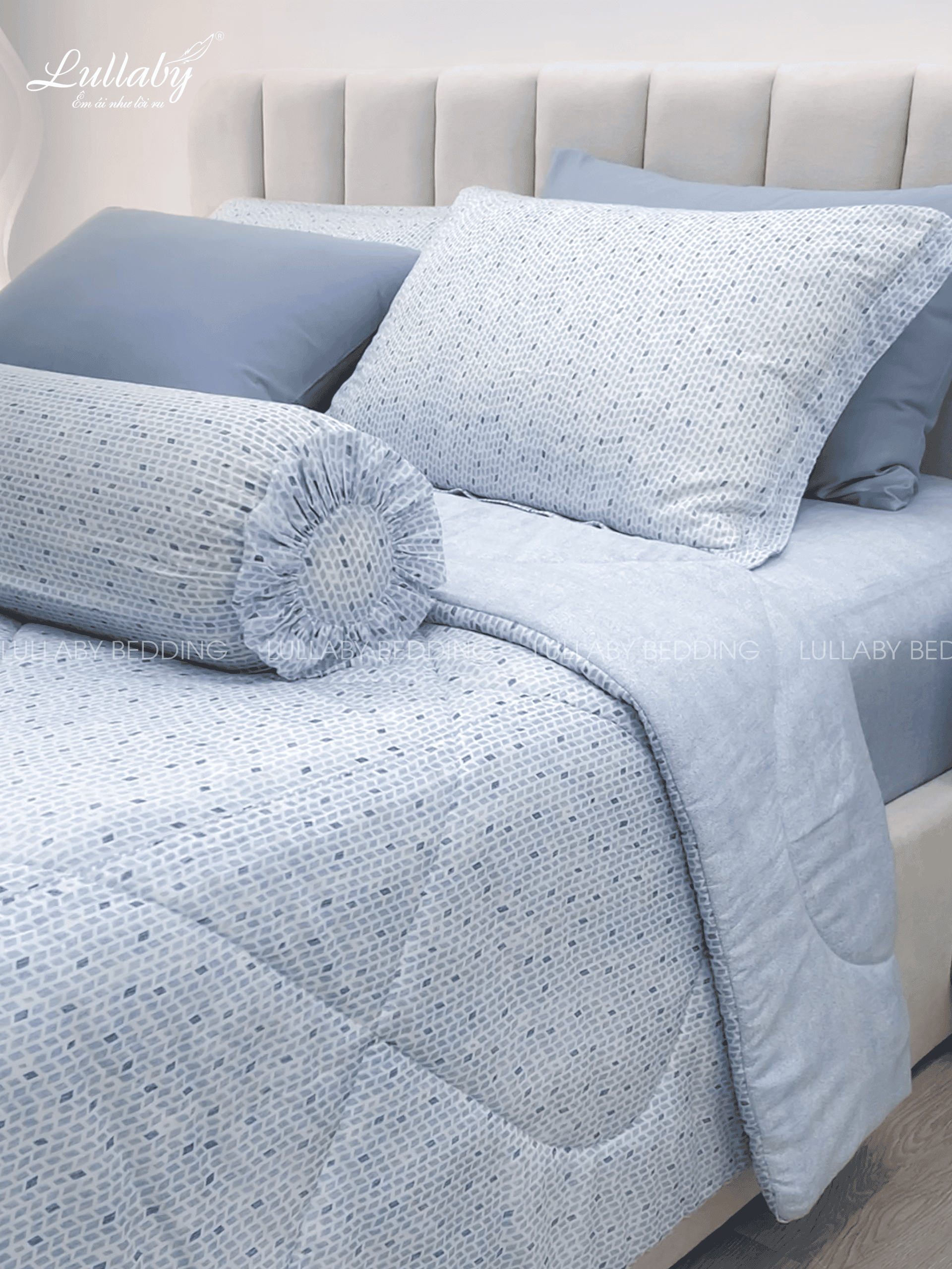 Bộ chăn ga gối Modal Hàn Quốc Lulaby Bedding Bộ chăn ga gối Modal Hàn Quốc Lullaby Bedding