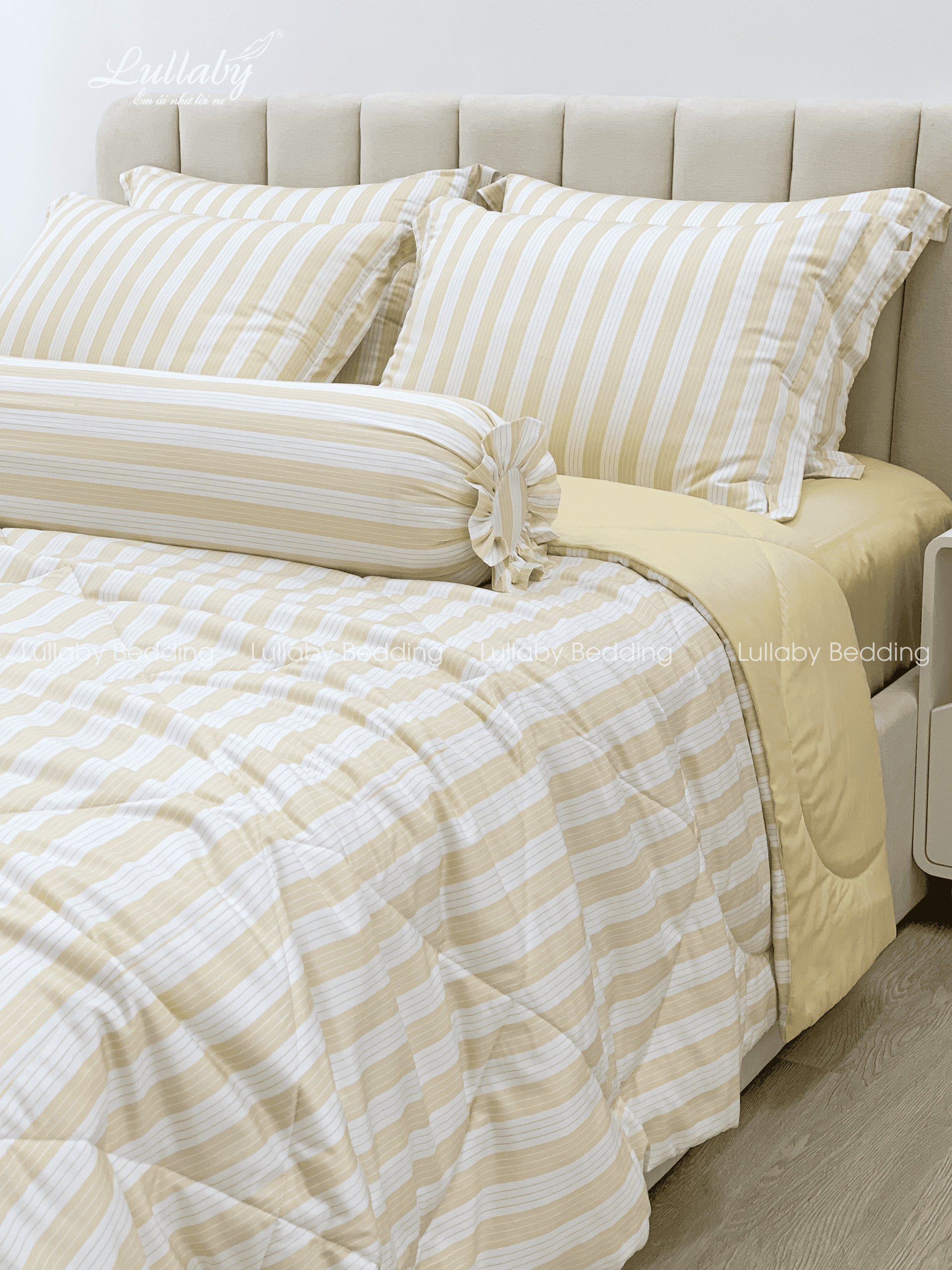Bộ chăn ga gối Modal Hàn Quốc Lullaby Bedding Bộ chăn ga gối Modal Hàn Quốc Lullaby Bedding