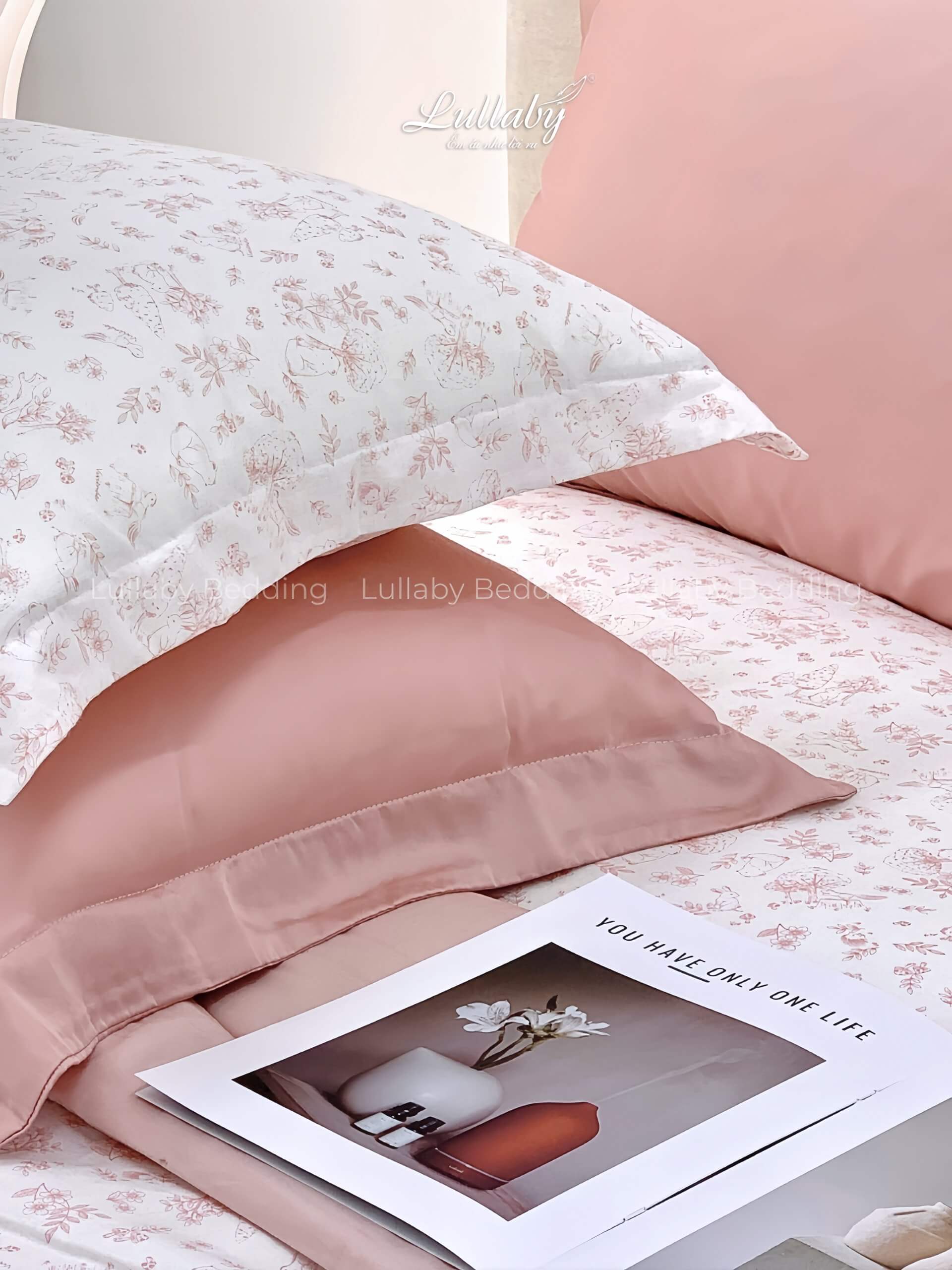 Bộ chăn ga gối Modal Hàn Quốc Lullaby Bedding Bộ chăn ga gối Modal Hàn Quốc Lullaby Bedding
