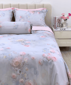 Chăn ga gối Tencel 60S Vườn hồng | Lullaby Bedding | Chăn ga gối đệm Lullaby | Chăn ga gối Tencel | Chăn ga gối cao cấp
