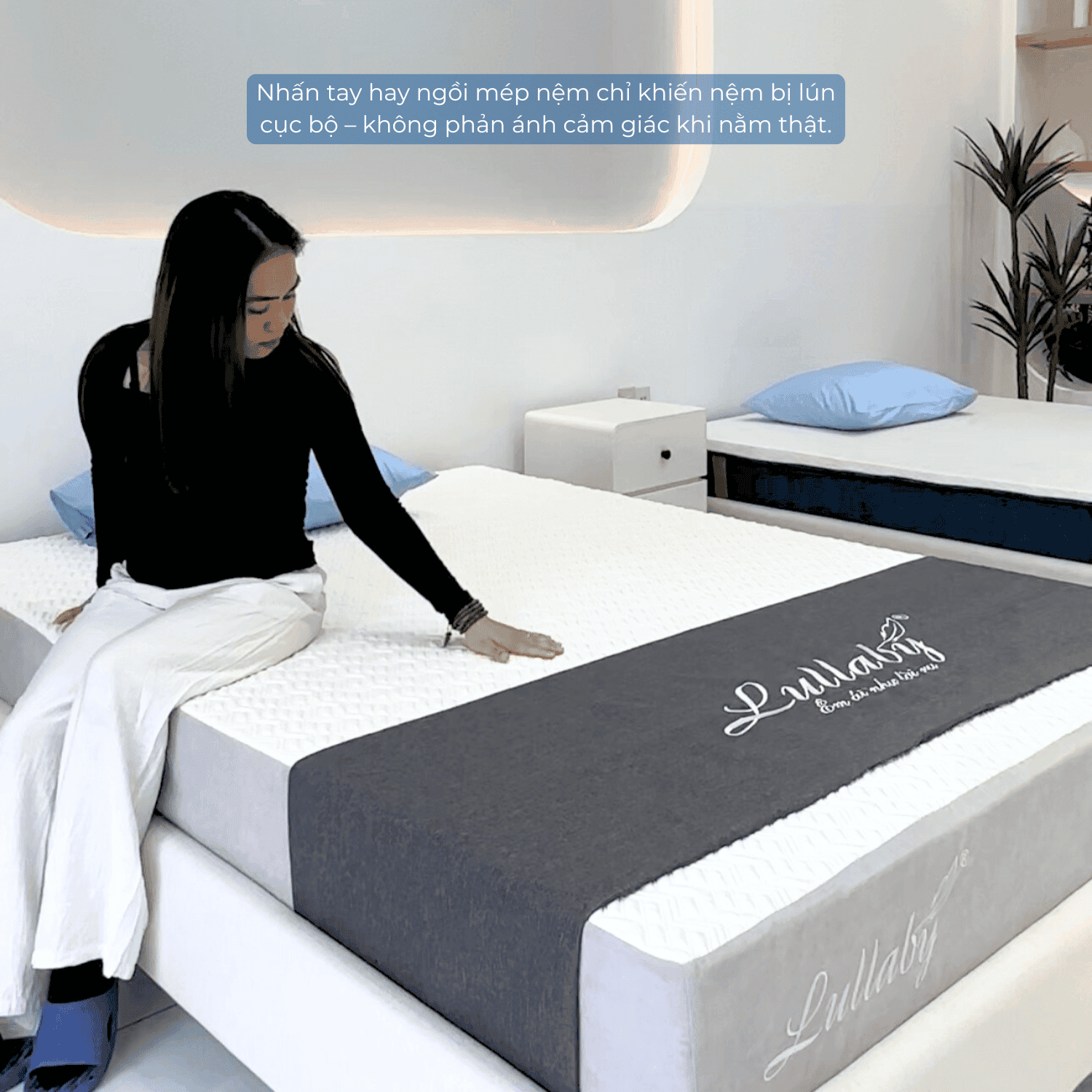 Hướng dẫn cách thử nệm đúng cách tại cửa cửa hàng | Lullaby Bedding