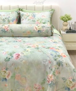 Chăn ga gối Tencel 60S Dreamy Garden| Lullaby Bedding | Chăn ga gối đệm Lullaby | Chăn ga gối Tencel | Chăn ga gối cao cấp