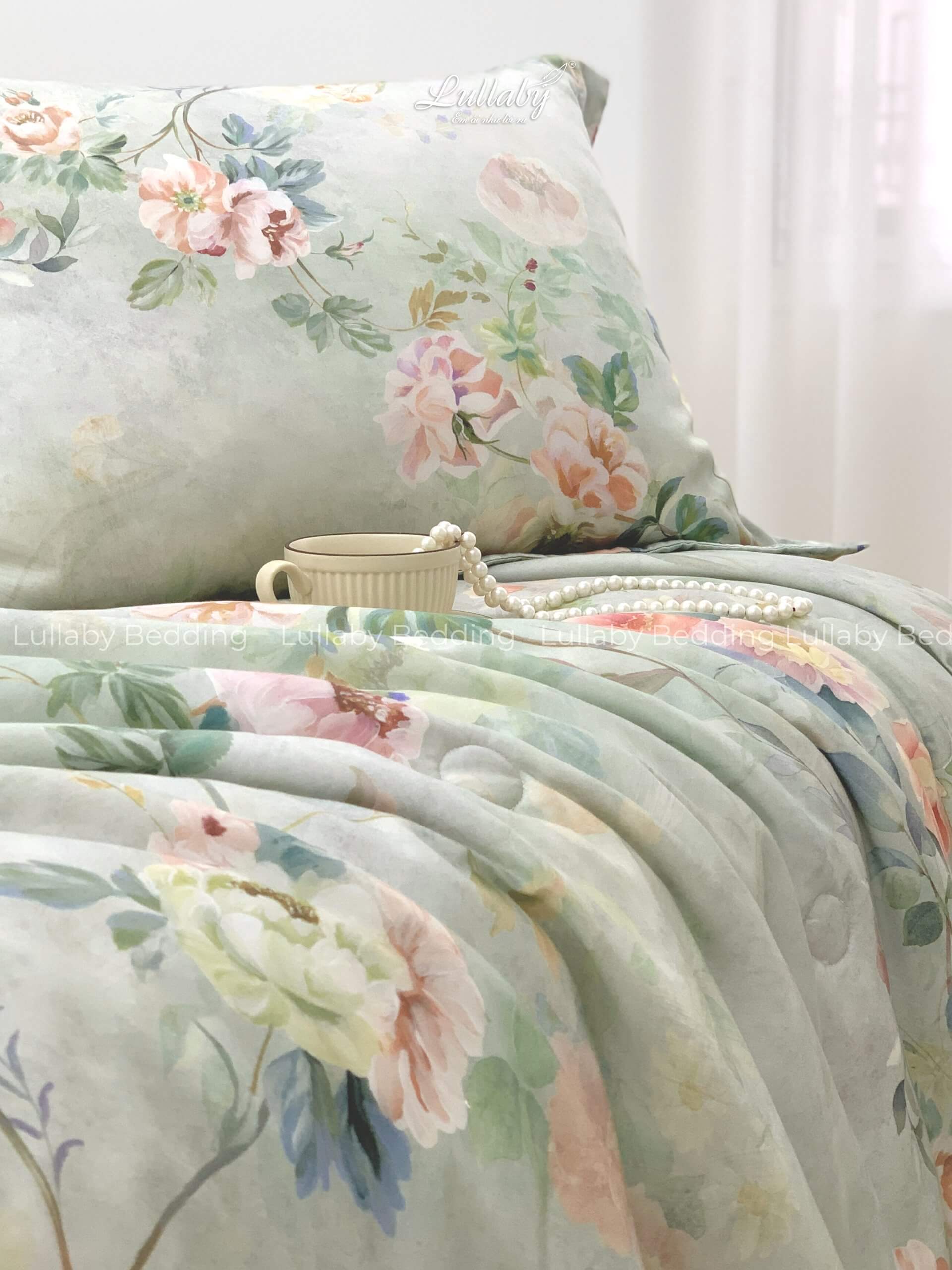 Chăn ga gối Tencel 60S Dreamy Garden| Lullaby Bedding | Chăn ga gối đệm Lullaby | Chăn ga gối Tencel | Chăn ga gối cao cấp Chăn ga gối Tencel 60S Dreamy Garden| Lullaby Bedding | Chăn ga gối đệm Lullaby | Chăn ga gối Tencel | Chăn ga gối cao cấp