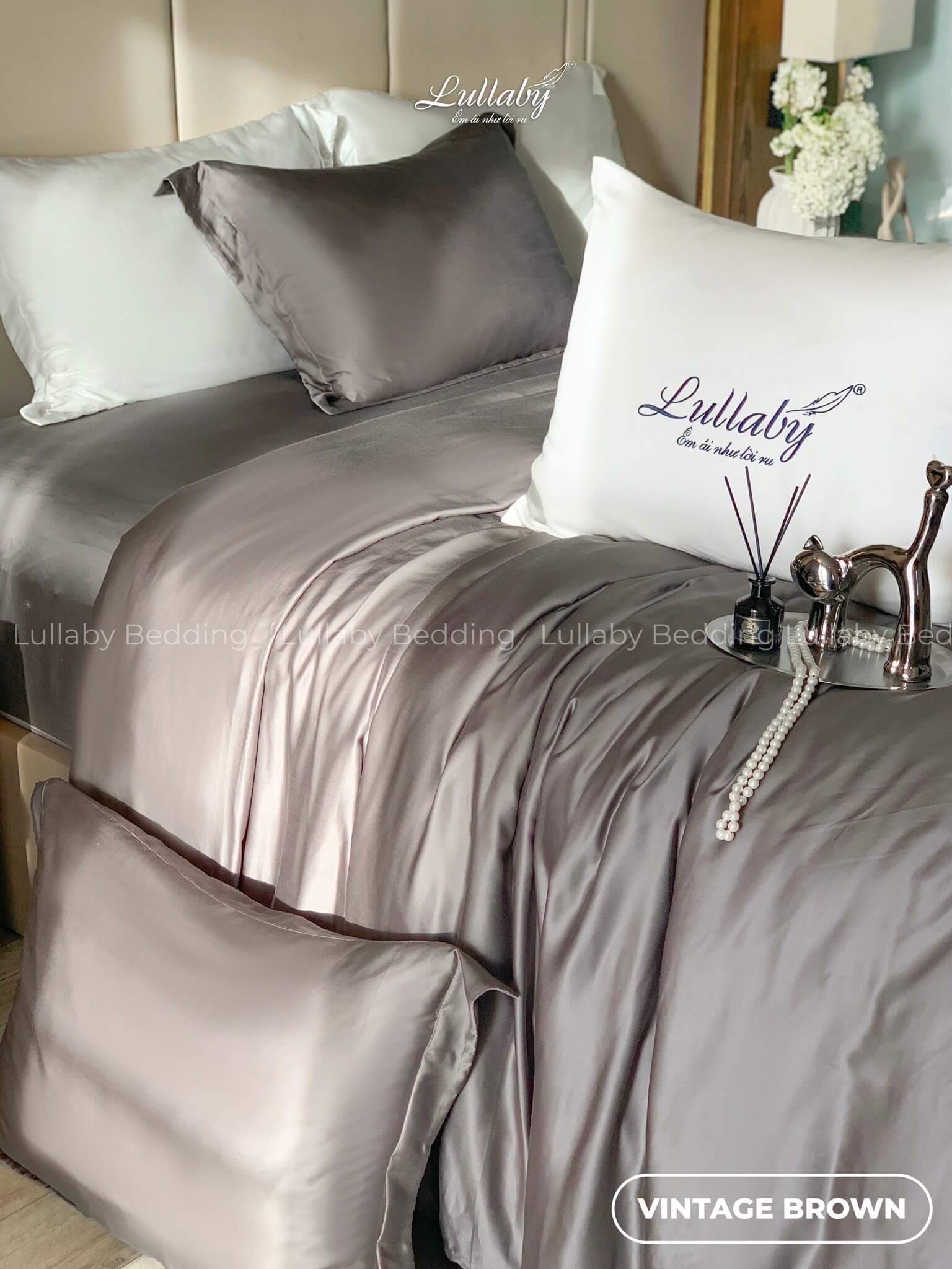 Chăn ga Tencel khác gì so với chăn ga thun lạnh | so sánh chăn ga Tencel và chăn ga thun lạnh | Lullaby Bedding