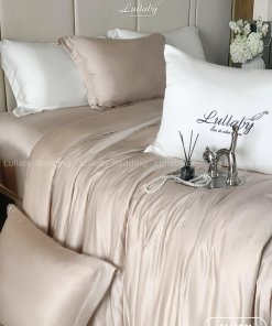 Tencel 100s | Tencel 100s Almon | Tencel 100s Lullaby Bedding | Bộ chăn ga gối Tencel 100s | Bộ chăn ga gối Tencel cao cấp