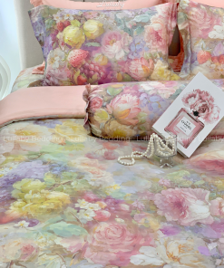Bộ chăn ga gối Tencel 60S Blooming Eden | Lullaby Bedding | Chăn ga gối Tencel | Tencel 60S