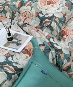 Bộ chăn ga gối Tencel 60S Thanh Mẫu Đơn | Lullaby Bedding | Chăn ga gối Tencel | Tencel 60S