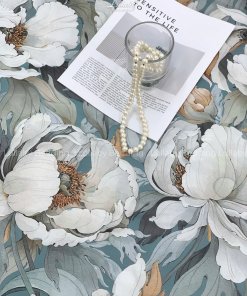 Bộ chăn ga gối Tencel 60S Bạch Mẫu Đơn | Lullaby Bedding | Chăn ga gối Tencel | Tencel 60S