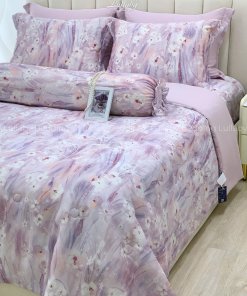 Bộ chăn ga gối Tencel 60S Cánh đồng tuyết | Lullaby Bedding | Chăn ga gối Tencel | Tencel 60S