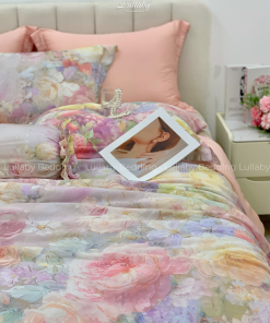 Bộ chăn ga gối Tencel 60S Blooming Eden | Lullaby Bedding | Chăn ga gối Tencel | Tencel 60S