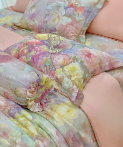 Bộ chăn ga gối Tencel 60S Blooming Eden | Lullaby Bedding | Chăn ga gối Tencel | Tencel 60S